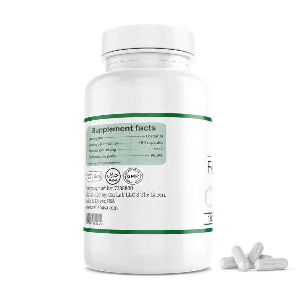 Fenbendazol Capsules 180 capsules 222mg